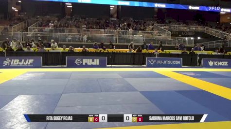 Sabrina Marcos Savi Rotolo vs Rita Sugey Rojas 2025 Pan Jiu Jitsu IBJJF Championship