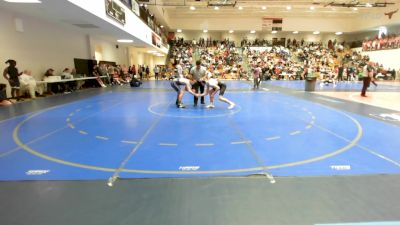 132 lbs Quarterfinal - Mac Morgan, Woodland Wrestling vs Tanner Hunt, Georgia