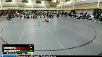 130 lbs Quarterfinal - Morgan Schneider, MATPAC Wrestling - ND vs Alexa Swaney, Belle Fourche Broncs