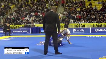 YAN LUCAS CORDEIRO PAIVA vs JACKSON NAGAI HATCHWELL JUNIOR 2024 World Jiu-Jitsu IBJJF Championship