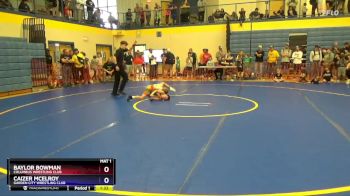 63 lbs Round 1 - Baylor Bowman, Columbus Wrestling Club vs Caizer McElroy, Garden City Wrestling Club