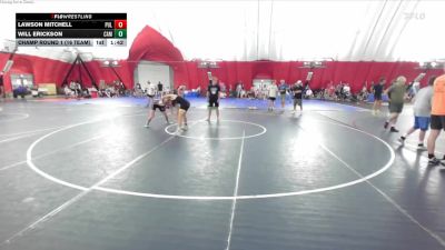 132 lbs Champ Round 1 (16 Team) - Lawson Mitchell, Pulaski vs Will Erickson, Cameron