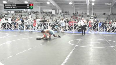 182 lbs Round Of 64 - Gabriel Flick, Indiana Outlaws White - HSB vs Cameron Pote, Shore Thing Surf - HSB