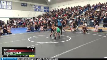 45-49 lbs 5th Place Match - Frisco Presas, UFC vs Nathaniel Vasquez, Poweline Wrestling