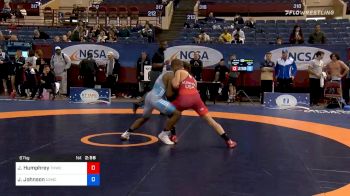 67 kg Prelims - Jordin Humphrey, Titan Mercury Wrestling Club vs Jamel Johnson, Marines