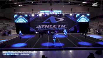MB Elite Cheer - Blackout [2026 L3 Junior - Flex - D2 Day 1] 2026 Athletic Championships Garland Nationals