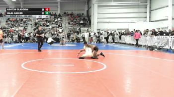126 lbs Quarterfinal - Ashton Glasgow, GA vs Jalal Naghib, FL