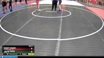 147 lbs Round 3 (4 Team) - Wyatt Tigner, Central Linn vs Jacob Peden, Elgin