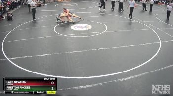 5A 157 lbs Cons. Round 1 - Preston Rhodes, Goose Creek vs Lake Newman, Chapin