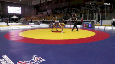 50kg Quarterfinal - Baylee Turner, Cattown Wrestling Club vs Kamryn Mason, Coast RTC