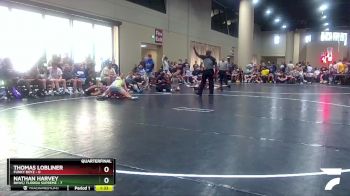 120 lbs Quarters & 3rd Wb (32 Team) - Thomas Lobliner, Funky Boyz vs Nathan Harvey, BHWC/ Florida Supreme