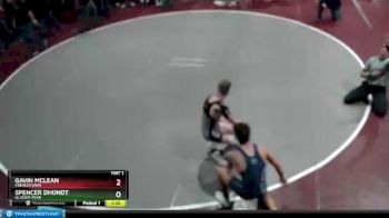 152 lbs Champ. Round 2 - Spencer Dhondt, Glacier Peak vs Gavin McLean, Frenchtown