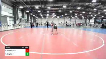 160 lbs Consolation - Hayden Randolph, OH vs Trystan English, PA