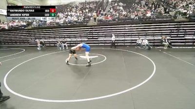 3A 190 lbs Champ. Round 1 - Andrew Kifer, Carbon vs Raymundo Olivas, Union