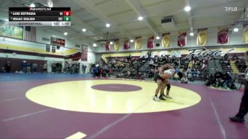 190 lbs Quarterfinal - Isaac Galiza, Patriot vs Luis Estrada, Valley View