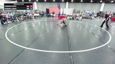 126 lbs Camden Kuntz, Team Idaho vs Dominic Cabot, California Silver
