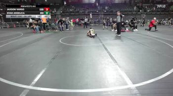 95 lbs 3rd Place - Jaxson Vargo, Cordoba Trained vs Evan Angelica, Bridgewater