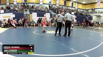 235 lbs. Champ. Round 2 - Abby Chandler, Northwest (Cedar Hill) vs Crystal Tachibmai, Park Hill