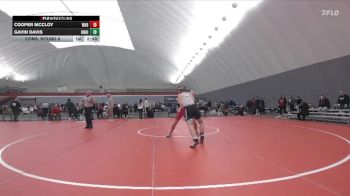 165 lbs Cons. Round 6 - Gavin Davis, Unattached UIndy vs Cooper McCloy, Wabash