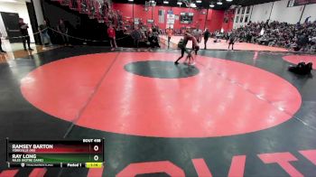 106 lbs Cons. Round 2 - Ramsey Barton, YORKVILLE (HS) vs Ray Long, Niles (NOTRE DAME)