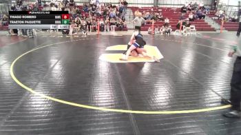 165 lbs Round 4 (16 Team) - Traeton Paquette, Douglas vs Thiago Romero, Rawlins