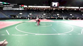 180 lbs Cons. Round 2 - Bear Steiner, WAD1 vs Rex Williamson, OHW1