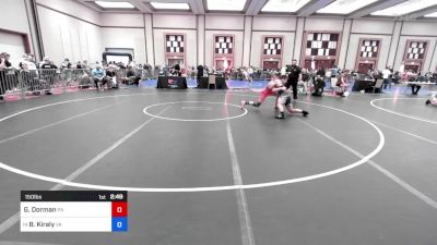 150 lbs Consi Of 16 #1 - Gabriel Dorman, Pa vs Branden Kiraly, Va