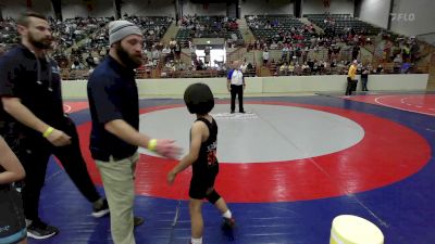 55 lbs Consi Of 8 #2 - Lillee Yun, Pope Junior Wrestling Club vs Ryan Amorim, Morris Fitness Wrestling Club