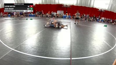 190 lbs Quarters & Wb (16 Team) - Jake Ready, Roncalli A vs Layne Meyer, Rochester Century A