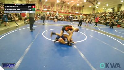 106 lbs Rr Rnd 2 - Kash Brunson, Hilldale Youth Wrestling Club vs Tommy Greschke, Roland Youth League Wrestling