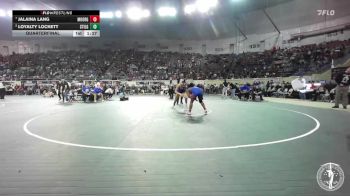 G6A-130 lbs Quarterfinal - Jalaina Lang, Moore-Girls vs Loyalty Lockett, Stillwater-Girls
