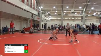 Consolation - Alex Faison, NCSU Unattached vs Colin Shannon, Unattached-American