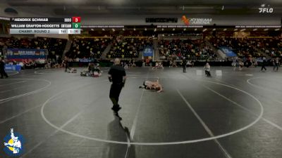 126 lbs Champ. Round 2 - William Grafton-Hodgetts, Chicago (Mt. Carmel) vs Hendrix Schwab, Don Bosco