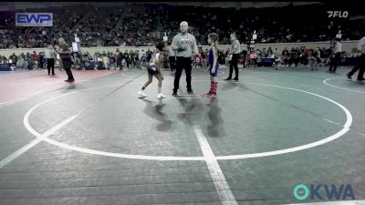 67 lbs Consi Of 8 #2 - Brooklin Robinson, Claremore Wrestling Club vs Hannah Kellogg, Smith Wrestling Academy