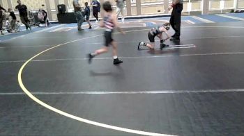 58 lbs Consi Of 16 #2 - Gabriel Myers, LV Bears WC vs Easton Schuette, Pride Of Nevada