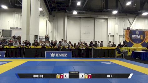 LEK R. vs RODOLFO Q. 2025 World IBJJF Jiu-Jitsu No-Gi Championship