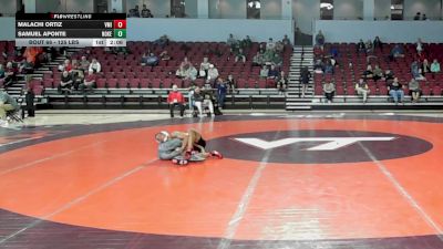 125 lbs Round Of 16 - Malachi Ortiz, Virginia Military Institute vs Samuel Aponte, Noke Wrestling RTC