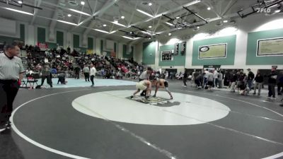 138 lbs Cons. Round 5 - Adrian Tapia, Bonita Vista vs Luke Menzimer, La Costa Canyon