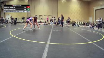 123 lbs Consi Of 16 #1 - Sophia Tamayo, Vici WC vs Roxy Robinson, MAW Wrestling Academy