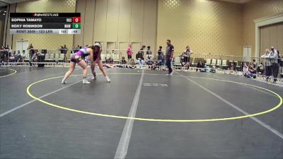 123 lbs Consi Of 16 #1 - Sophia Tamayo, Vici WC vs Roxy Robinson, MAW Wrestling Academy