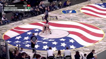 Cons. Round 1 - Emmett Edwards, St. Thomas More vs Tel Gropper, Philip/Kadoka Area/Wall