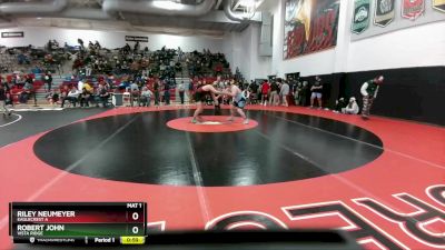 215 lbs Cons. Round 5 - Riley Neumeyer, Eaglecrest A vs Robert John, Vista Ridge