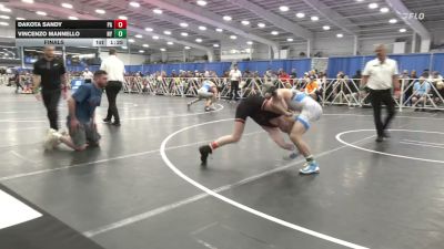 120 lbs Final - Dakota Sandy, PA vs Vincenzo Mannello, NY