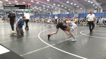 120 lbs Final - Dakota Sandy, PA vs Vincenzo Mannello, NY