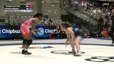 76 kg Champ. Rd Of 16 - Dymond Guilford, Titan Mercury Wrestling Club (TMWC) vs Kathryn Hingano, Southern Oregon Regional Training Center