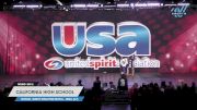 California High School - Varsity Song/Pom Novice -- Small (5-7) [2023 Varsity Song/Pom Novice -- Small (5-7) Day 2] 2023 USA Spirit & Junior Nationals/Collegiate Championships