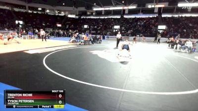 144 lbs Champ. Round 1 - Trenton Richie, Zillah vs Tyson Petersen, Arlington