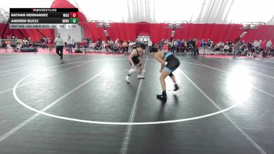 USA Junior Boys - 165 lbs Champ. Round 2 - Nathan Hernandez, Wisconsin vs Andrew Bucci, Belvidere Bandits Wrestling Club