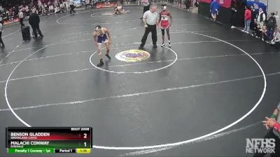 3A 113 lbs Quarterfinal - Malachi Conway, Emerald vs Benson Gladden, Brookland-Cayce