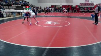 145 lbs Cons. Round 4 - Elijah Rieser, New Ulm Area vs Daven VanEngen, Canby